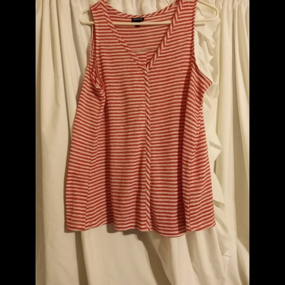 Torrid plus size tank top stripes Size 1X - Picture 5 of 7